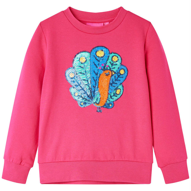 VidaXL Kinderpullover 140 leuchtendes Rosa