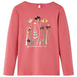 VidaXL Kindershirt mit langen Ärmeln 104 Altrosa