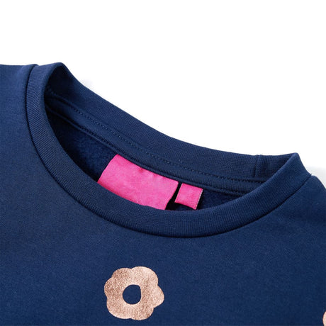 VidaXL Kinderpullover 104 Marineblau