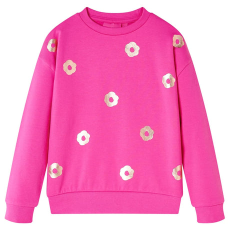 VidaXL Kinderpullover 140 Dunkelrosa