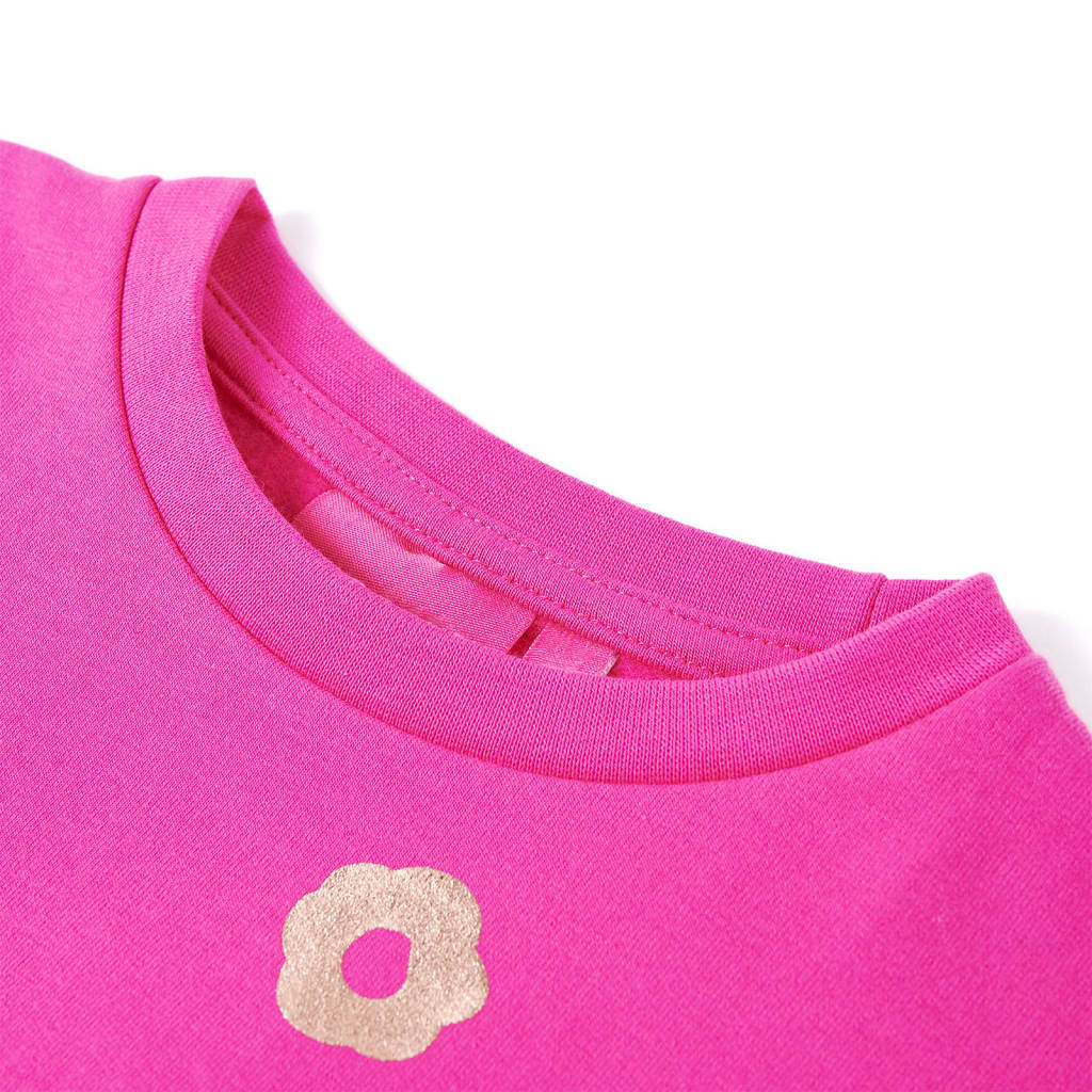 VidaXL Kinderpullover 140 Dunkelrosa