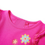VidaXL Kindershirt mit langen Ärmeln 92 Dunkelrosa