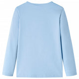 VidaXL Kindershirt mit langen Ärmeln 92 Hellblau