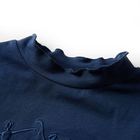 VidaXL Kinderhemd Langarm 104 Marineblau