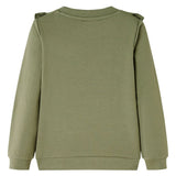 VidaXL Kinderpullover 116 Khaki