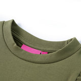 VidaXL Kinderpullover 116 Khaki