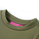 VidaXL Kinderpullover 128 Khaki