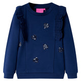 VidaXL Kinderpullover 92 Marineblau