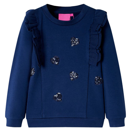 VidaXL Kinderpullover 104 Marineblau
