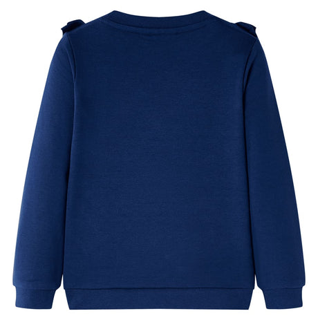 VidaXL Kinderpullover 128 Marineblau