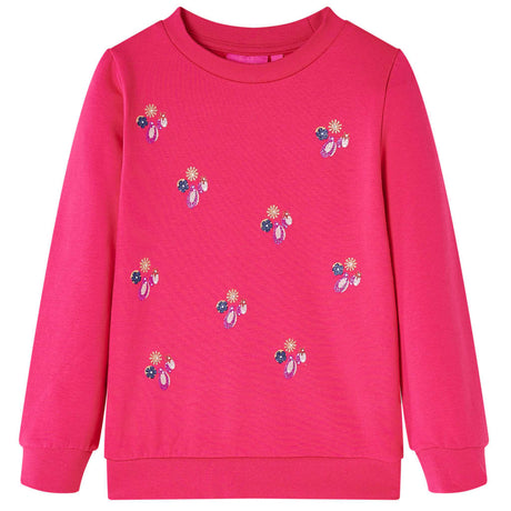 VidaXL Kinderpullover 104 leuchtendes Rosa