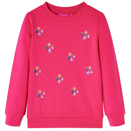 VidaXL Kinderpullover 116 leuchtendes Rosa