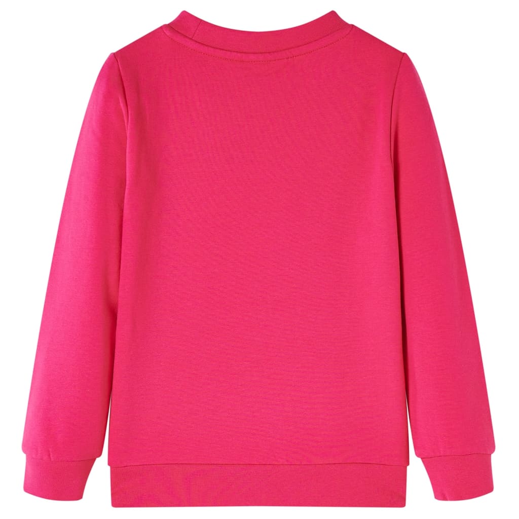 VidaXL Kinderpullover 140 leuchtendes Rosa