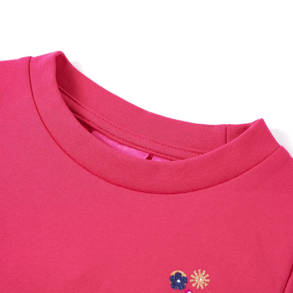 VidaXL Kinderpullover 140 leuchtendes Rosa