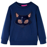 VidaXL Kinderpullover 92 Marineblau