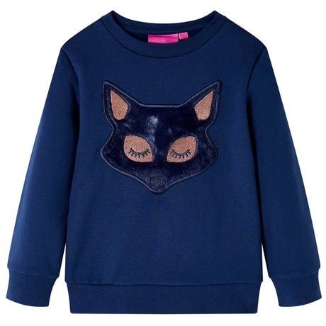 VidaXL Kinderpullover 116 Marineblau