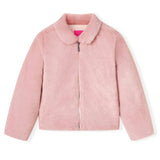 VidaXL Kindermantel 92 Kunstfell Rosa