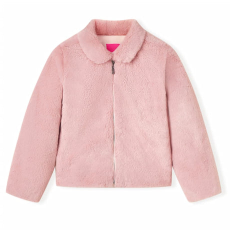 VidaXL Kindermantel 104 Kunstfell Rosa