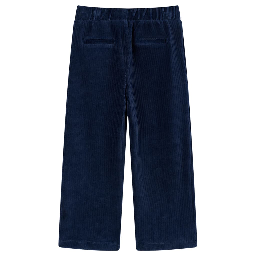 VidaXL Kinderhose 116 Cord Marineblau