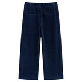 VidaXL Kinderhose 128 Cord Marineblau