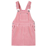 VidaXL Kinder-Gartenkleid 104 Cord hellrosa