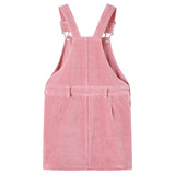 VidaXL Kinder-Gartenkleid 104 Cord hellrosa