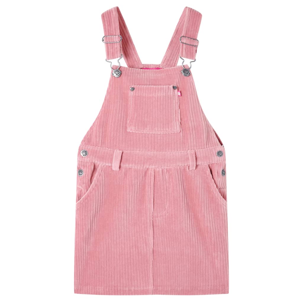 VidaXL Kinder-Gartenkleid 116 Cord hellrosa