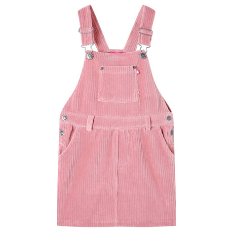 VidaXL Kinder-Gartenkleid 116 Cord hellrosa