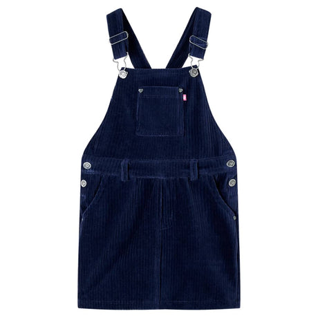 VidaXL Kindergartenkleid 92 Cord Marineblau