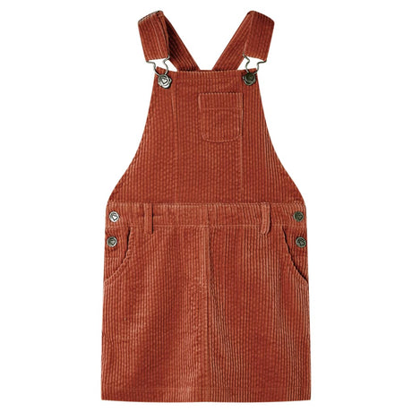 VidaXL Kindergartenkleid 116 Cord cognacfarben