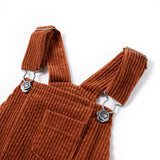 VidaXL Kindergartenkleid 140 Cord Cognac