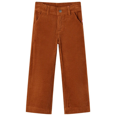 VidaXL Kinderhose 92 Cord Cognac