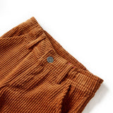 VidaXL Kinderhose 116 Cord cognacfarben