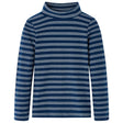VidaXL Kinderhemd mit langen Ärmeln 140 Marineblau