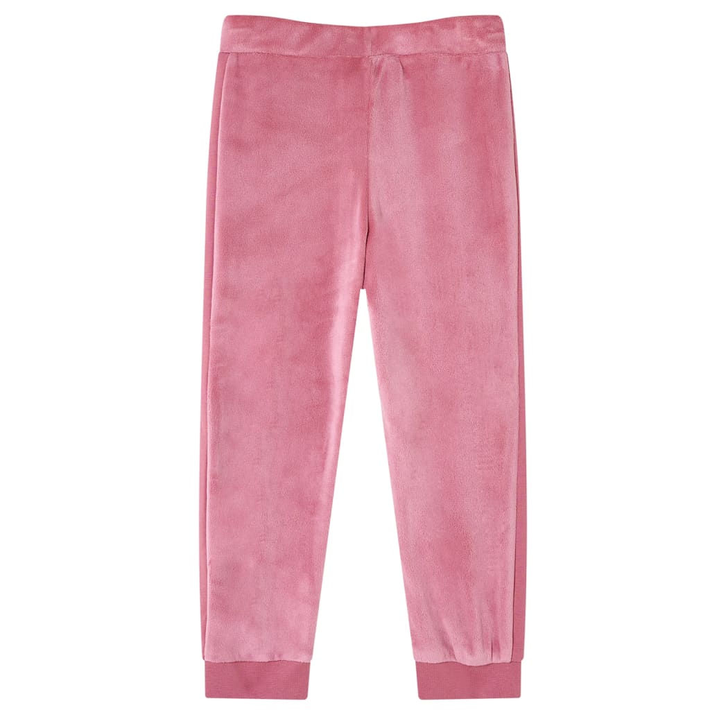 VidaXL Kinder-Jogginghose 128 himbeerfarben