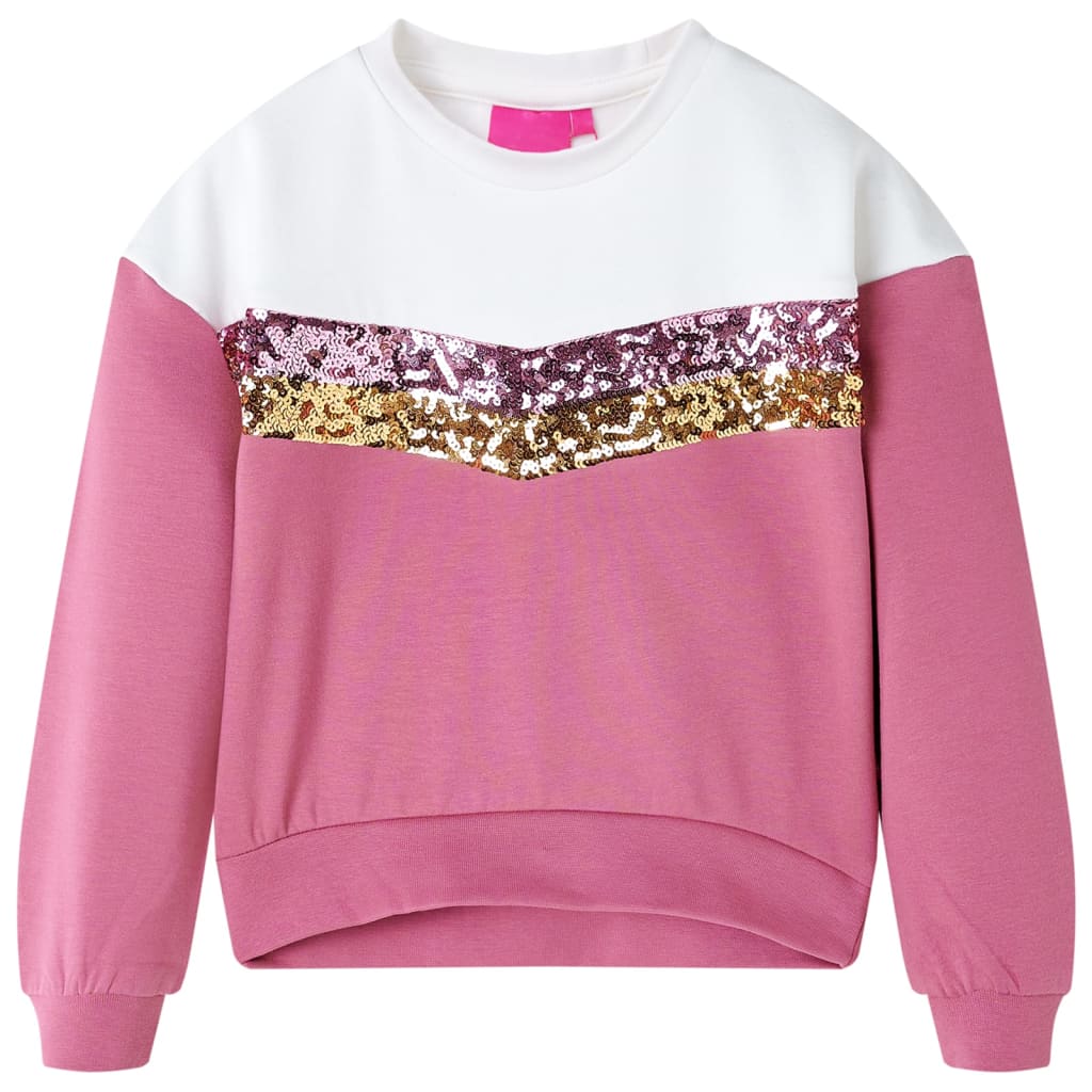 VidaXL Kinderpullover 104 himbeerfarben