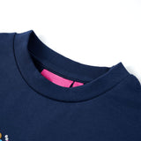 VidaXL Kinderpullover 116 Marineblau