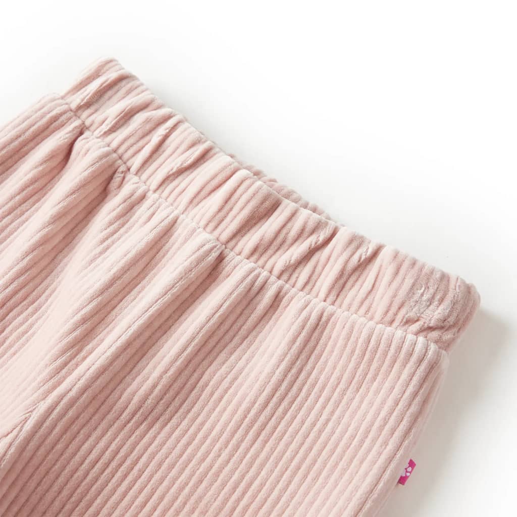 VidaXL Kinderhose 140 Cord Hellrosa