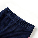 VidaXL Kinderhose 140 Cord Marineblau