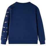 VidaXL Kinderpullover 92 Marineblau