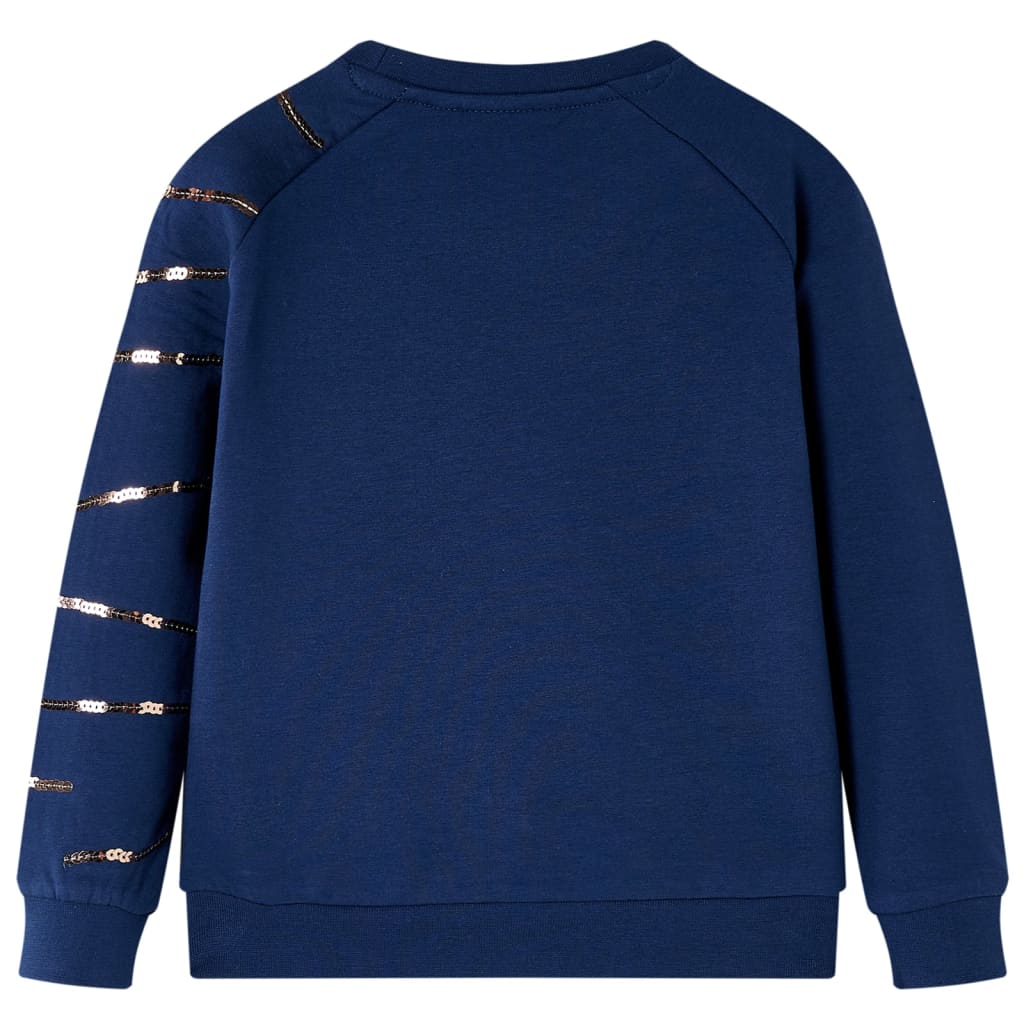 VidaXL Kinderpullover 104 Marineblau