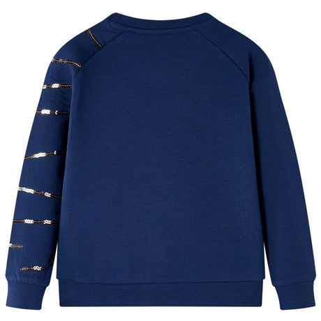 VidaXL Kinderpullover 128 Marineblau