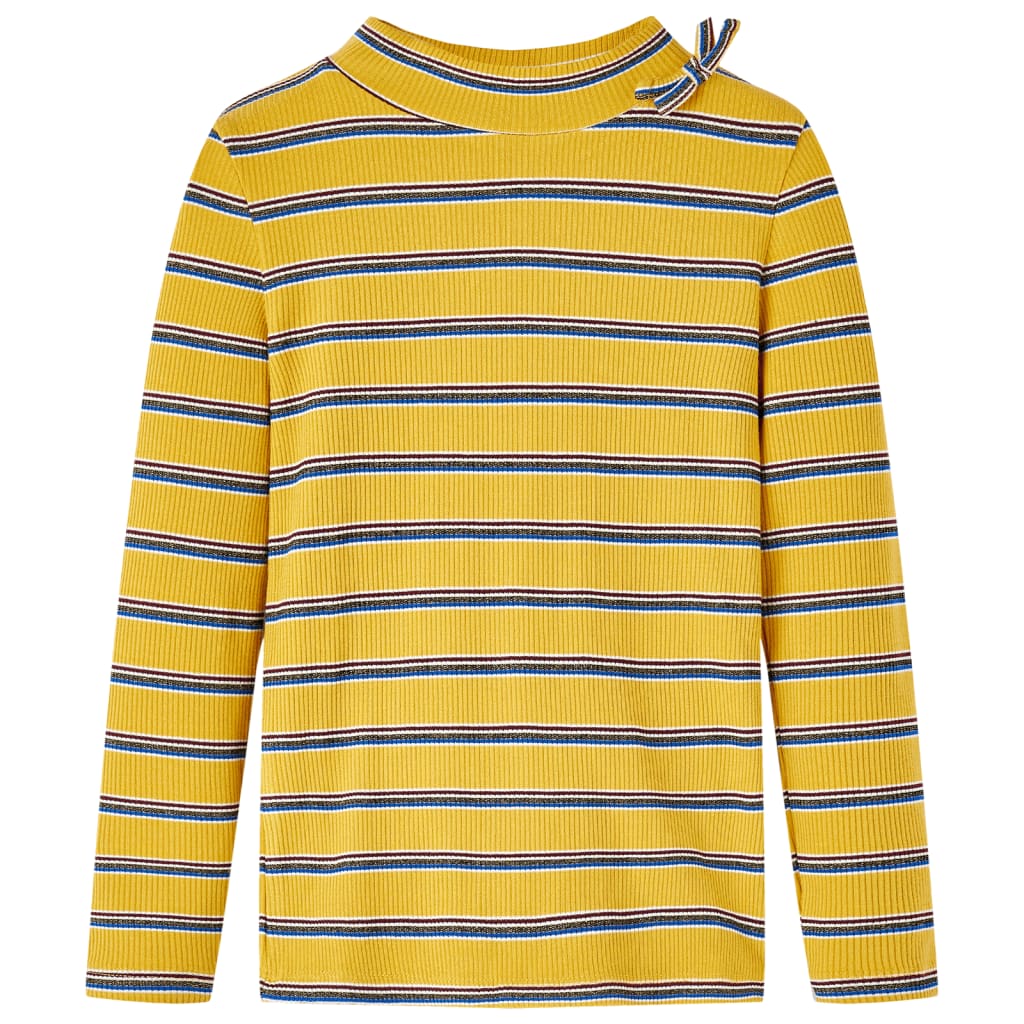 VidaXL Kindershirt mit langen Ärmeln 140 Ocker