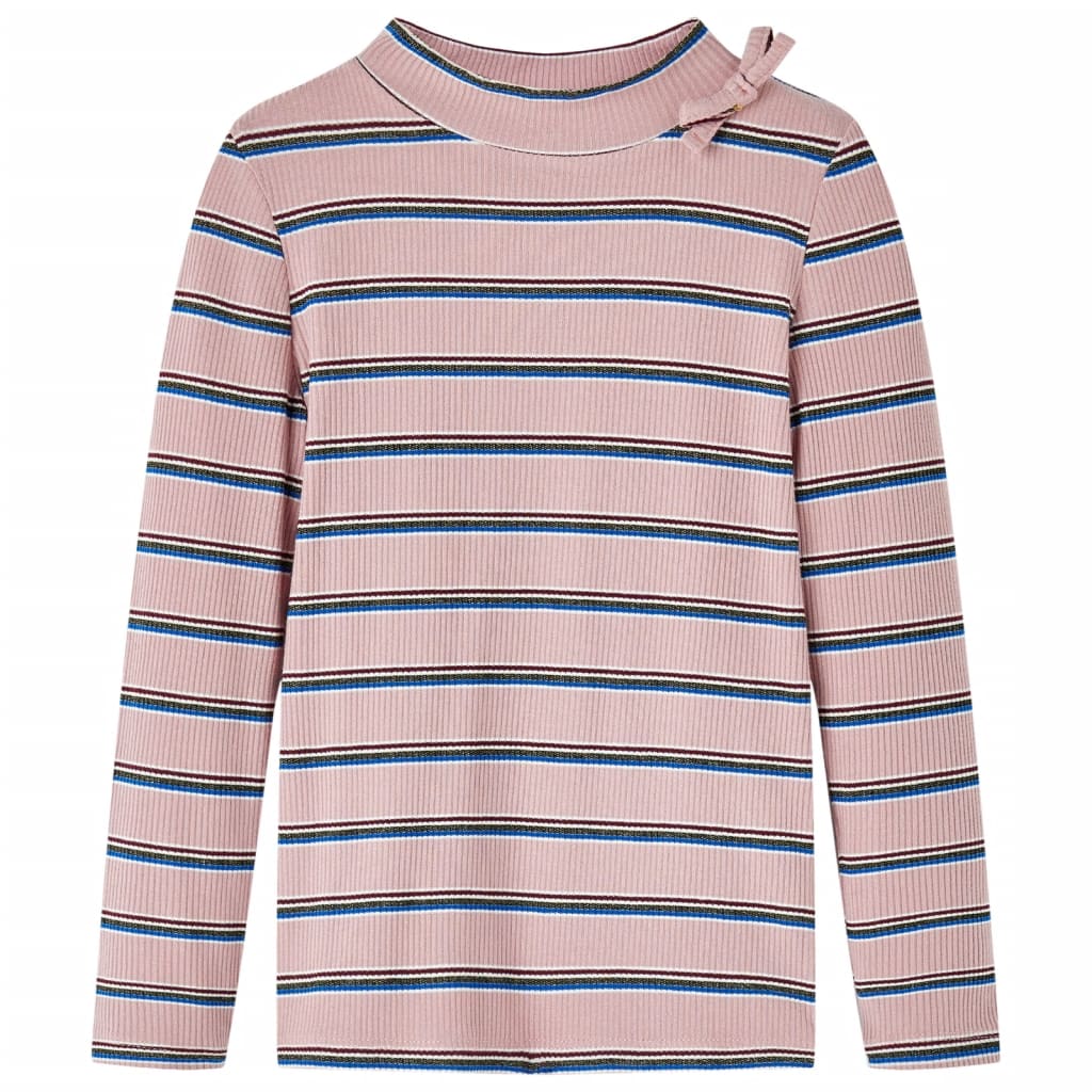 VidaXL Kindershirt mit langen Ärmeln 116 Hellrosa