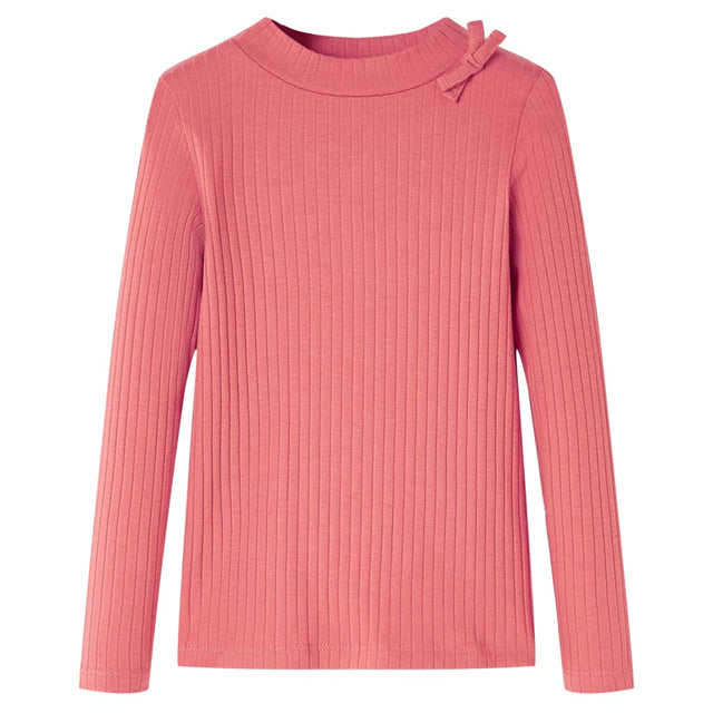 VidaXL Kindershirt mit langen Ärmeln 104 Altrosa