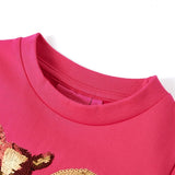 VidaXL Kinderpullover 104 leuchtendes Rosa