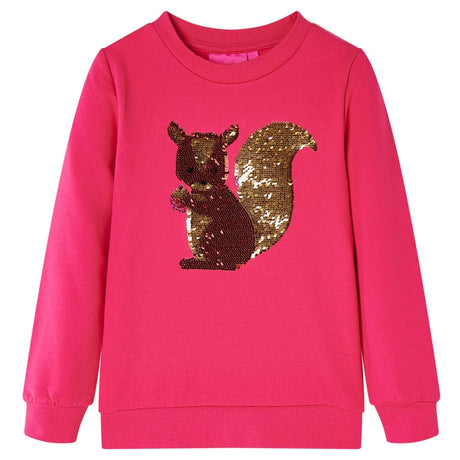 VidaXL Kinderpullover 116 leuchtendes Rosa