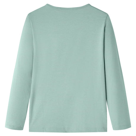 VidaXL Kindershirt mit langen Ärmeln 116 Medium Mint