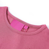 VidaXL Kindershirt mit langen Ärmeln 128 himbeerfarben