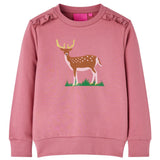 VidaXL Kinderpullover 92 himbeerfarben